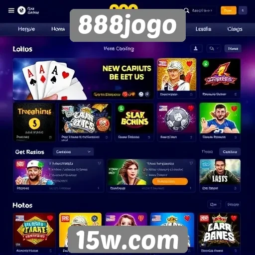Interface do usuário do 888jogo é intuitiva